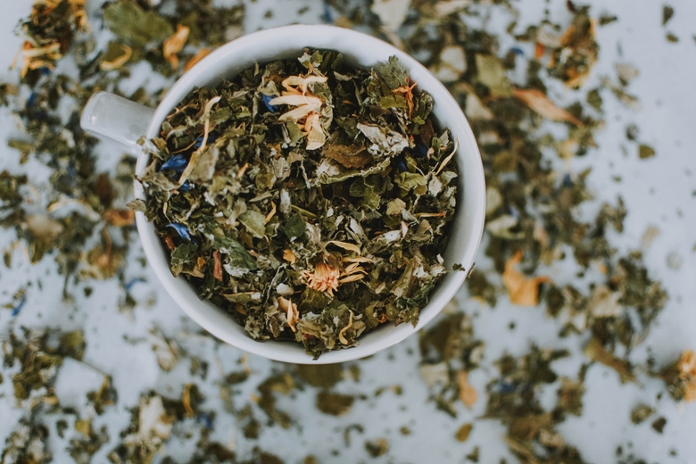 Green Tea Leaves